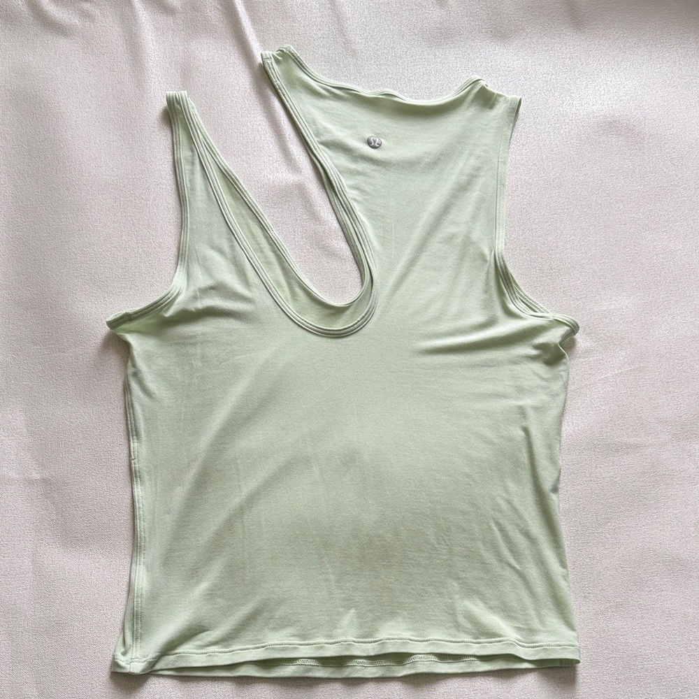 Lululemon Athletica Light Green Tank Top